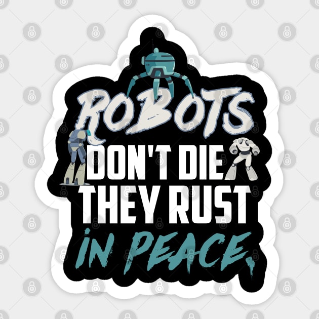 robot, robotics, robot science, robot battle design Sticker by theanimaldude